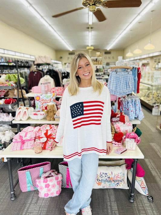 Catalina Flag Sweater- One Size