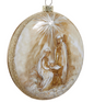 5" North Star Holy Family Disc Ornament