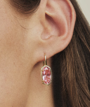 Lee Luxe Gold Drop Earrings
