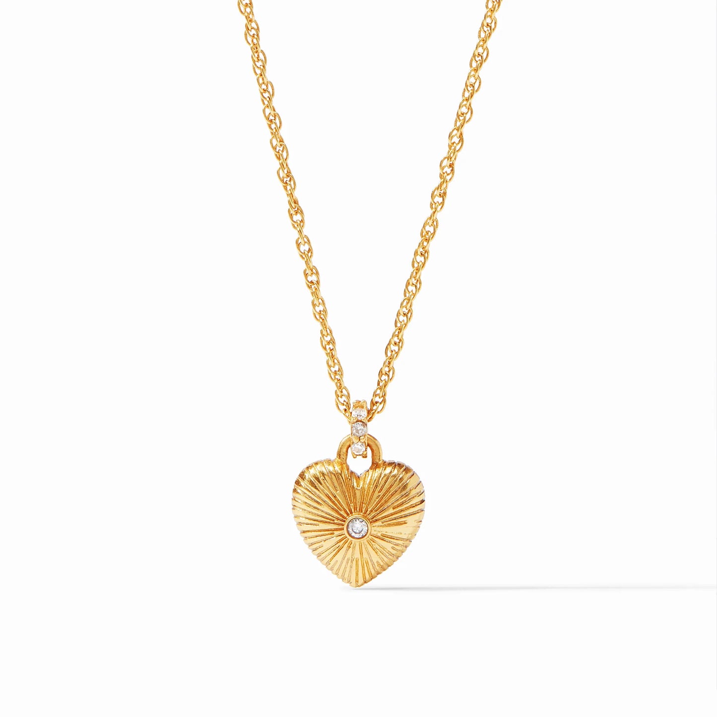 Esme Heart Solitaire Necklace