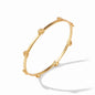 Flora Bangle - Med - Gold