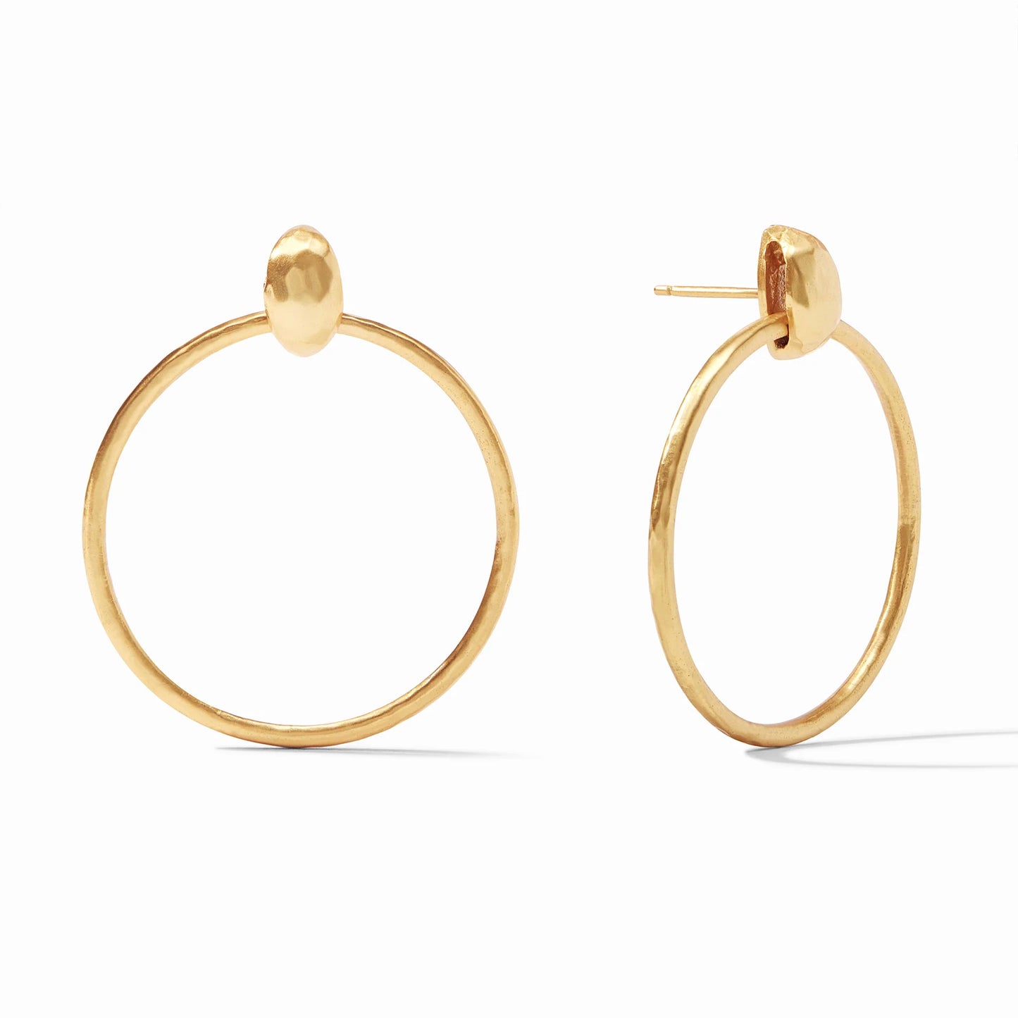 Palermo Delicate Doorknocker earrings - gold