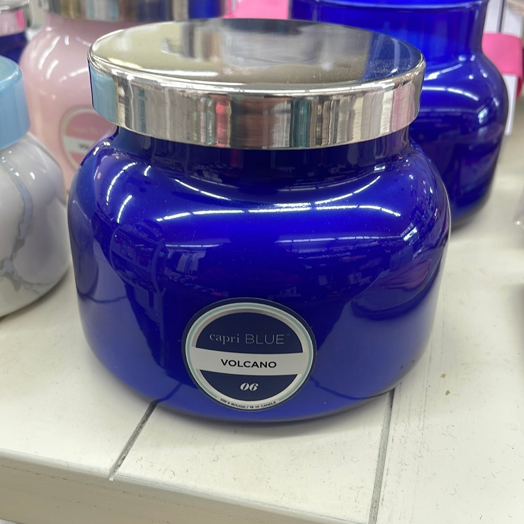 Blue Signature Jar, Volcano