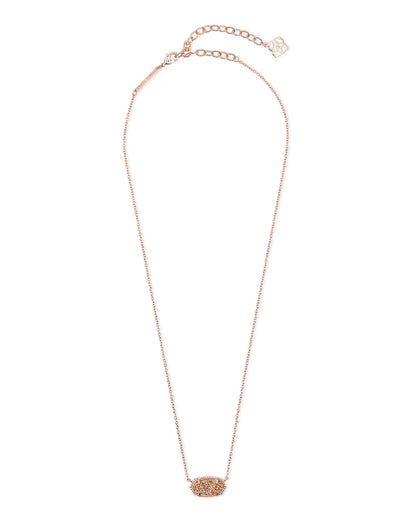 Elsia Rose Gold Necklace