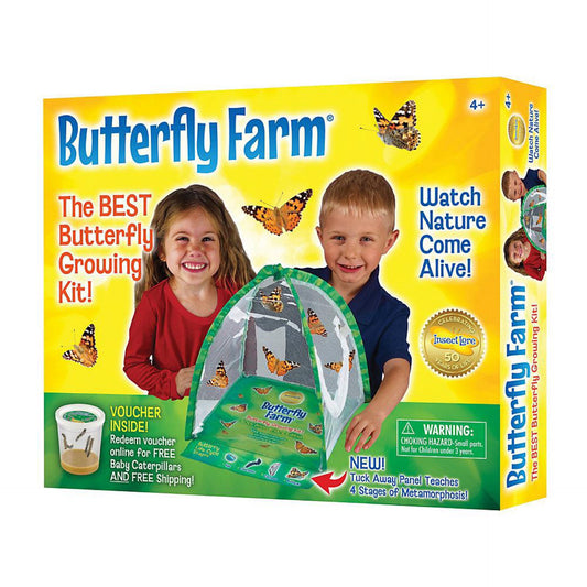 Insect Lore Stem Educational Butterfly Life Cycle Growing Kit